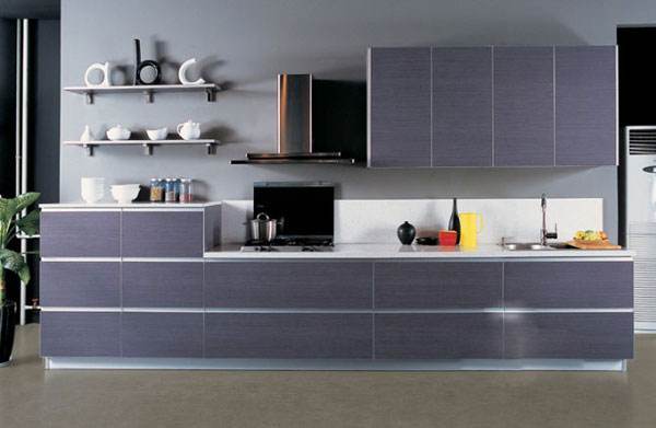 现代风不锈钢橱柜