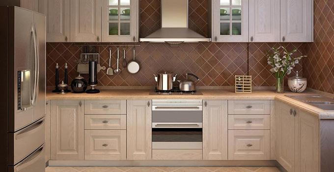 北欧风不锈钢整体橱柜