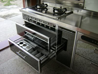 彩色不锈钢橱柜厂家