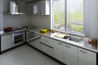 无指纹不锈钢橱柜